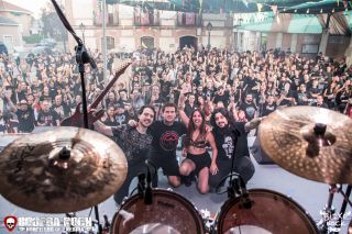 Xeria banda de metal melódico en español en el Bodega Rock