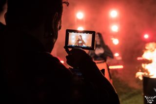 Making of videoclip Fuego de Xeria metal melódico