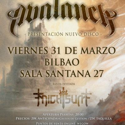 Cancelación de Xeria en Bilbao el 31 de marzo
