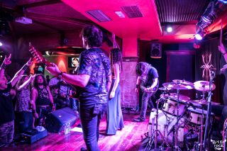 Xeria banda de metal melódico en sala Porta Caeli en Valladolid