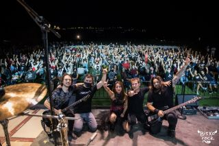 Xeria banda de metal melódico en Toro en la Bodega Divina Proporción